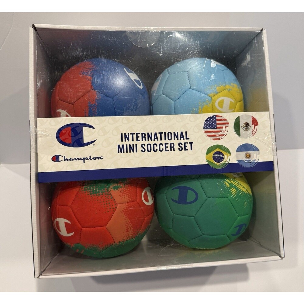 Champion Soccer Ball INTERNATIONAL MINI SOCCER SET